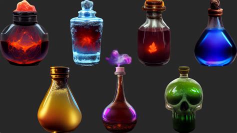 List of magic potions
